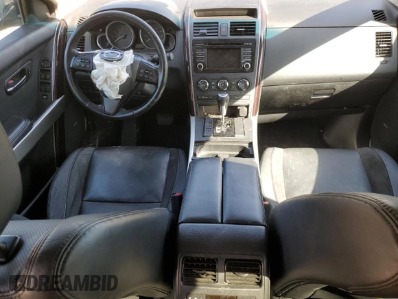 2015 Mazda CX-9 Grand Touring with VIN JM3TB3DV7F0448203, listed as a Copart auction lot 52254895 with 127,141 mi miles and Salvage title. Bid and sale history available at DreamBid. Image 8.