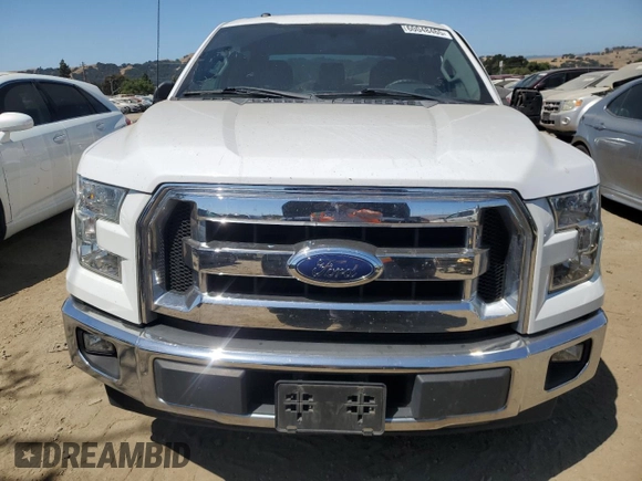2017 Ford F-150 XL with VIN 1FTEW1CG3HKC66146, listed as a Copart auction lot 60048465 with 154,679 mi miles and Salvage title. Bid and sale history available at DreamBid. Image 5.