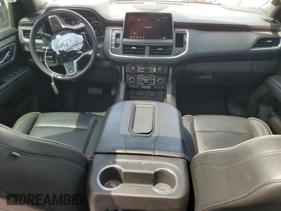 2021 Chevrolet Suburban Premier с VIN 1GNSCFKD4MR299990, выставлен на аукционе Copart как лот 54847005 с пробегом 93 384 миль миль и Списание • Salvage title. История ставок и продаж доступна на DreamBid. Изображение 8.