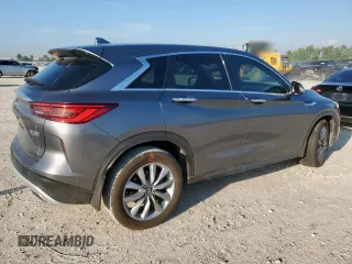 2022 Infiniti QX50 Pure z VIN 3PCAJ5AA6NF117578, wystawiony jako Copart lot #59504895 z przebiegiem 48 873 mil mil oraz Szkoda całkowita • Salvage title. Historia ofert i sprzedaży dostępna na DreamBid. Obrazek 3.