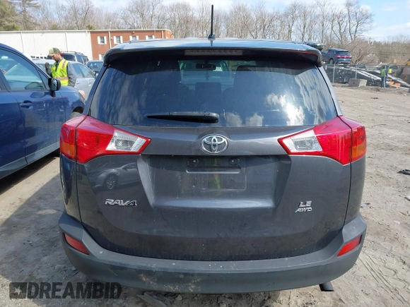 2015 Toyota RAV4 LE with VIN JTMBFREV5FJ021218, listed as a IAAI auction lot 41785266 with 80,388 mi miles. Bid and sale history available at carsss.com. Image 16.