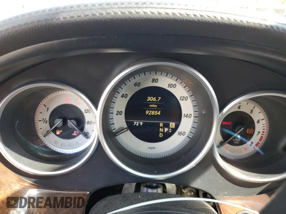 2012 Mercedes-Benz CLS-Class CLS 550 with VIN WDDLJ7DB8CA014201, listed as a Copart auction lot 66728764 with 92,854 mi miles and Salvage Title. Bid and sale history available at carsss.com. Image 9.