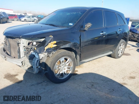 2009 Acura MDX Tech Pkg with VIN 2HNYD28689H503595, listed as a IAAI auction lot 41644216 with 242,277 mi miles. Bid and sale history available at carsss.com. Image 18.