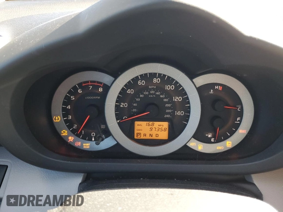2010 Toyota RAV4 Ltd with VIN 2T3DK4DV8AW018767, listed as a Copart auction lot 43437065 with 97,358 mi miles and Salvage Title. Bid and sale history available at carsss.com. Image 9.