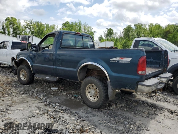 1999 Ford F-250 XL with VIN 1FTNF21FXXEB26561, listed as a Copart auction lot 54303275 with 219,108 mi miles and Salvage title. Bid and sale history available at DreamBid. Image 2.