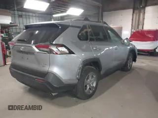 2024 Toyota RAV4 XLE with VIN 2T3P1RFV2RC459446, listed as a IAAI auction lot 41193980 with 1 mi miles. Bid and sale history available at carsss.com. Image 4.
