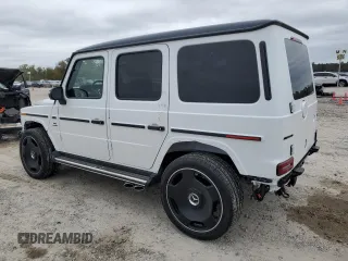 2024 Mercedes-Benz G 63 AMG with VIN W1NYC7HJ7RX507748, listed as a Copart auction lot 84663444 with 87 mi miles and Salvage Title. Bid and sale history available at DreamBid. Image 2.