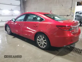 2016 Mazda 6 i Sport with VIN JM1GJ1U53G1480028, listed as a Copart auction lot 42093805 with 122,341 mi miles and Salvage Title. Bid and sale history available at DreamBid. Image 2.