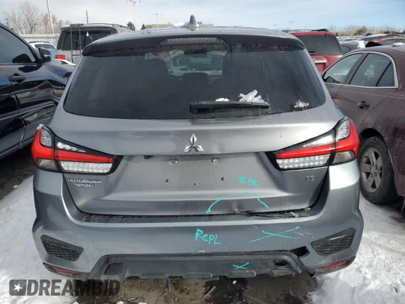 2020 Mitsubishi Outlander Sport ES 2.0 with VIN JA4AR3AU7LU028494, listed as a Copart auction lot 41793695 with 75,549 mi miles and Salvage Title. Bid and sale history available at carsss.com. Image 6.