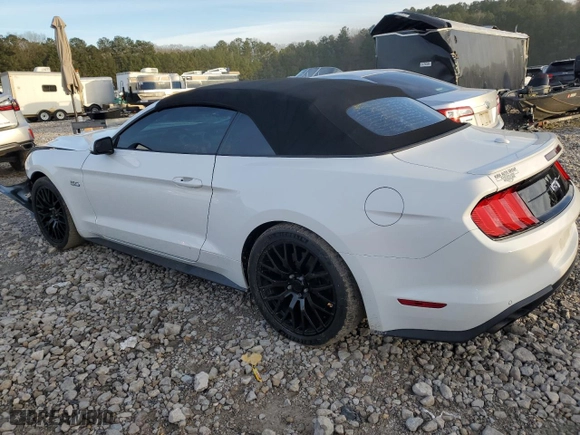 2019 Ford Mustang GT Premium with VIN 1FATP8FFXK5149420, listed as a Copart auction lot 88087185 with NaN miles and Salvage Title. Bid and sale history available at carsss.com. Image 2.