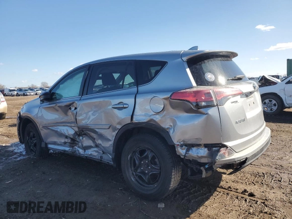 2018 Toyota RAV4 LE with VIN 2T3BFREV2JW730084, listed as a Copart auction lot 50386335 with 56,650 mi miles and Salvage Title. Bid and sale history available at carsss.com. Image 2.