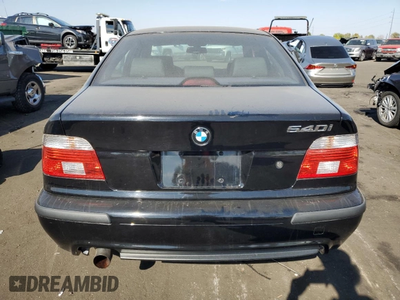 2003 BMW 5 Series 540i with VIN WBADN53473GF71950, listed as a Copart auction lot 74998994 with 116,034 mi miles and Clean Title. Bid and sale history available at carsss.com. Image 6.