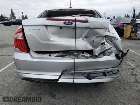 2012 Ford Fusion S with VIN 3FAHP0GAXCR275334, listed as a Copart auction lot 54075595 with 127,863 mi miles and Salvage Title. Bid and sale history available at carsss.com. Image 6.