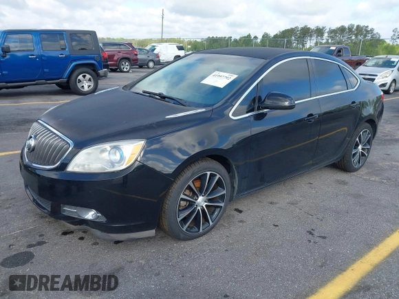 2017 Buick Verano Sport Touring with VIN 1G4PR5SK4H4120190, listed as a IAAI auction lot 41997792 with 88,321 mi miles. Bid and sale history available at carsss.com. Image 18.