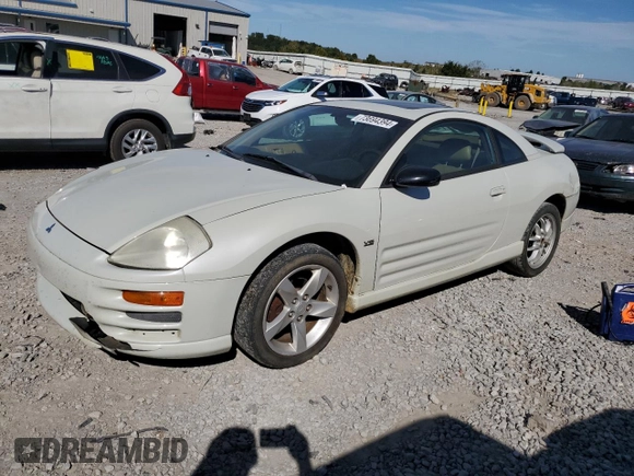 2002 Mitsubishi Eclipse with VIN 4A3AC54H62E089780, listed as a Copart auction lot 73694394 with 219,116 mi miles and Salvage Title. Bid and sale history available at DreamBid. Image 1.