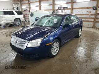 2006 Mercury Milan Premier with VIN 3MEHM08106R658929, listed as a Copart auction lot 45934655 with 124,787 mi miles and Salvage Title. Bid and sale history available at carsss.com. Image 1.