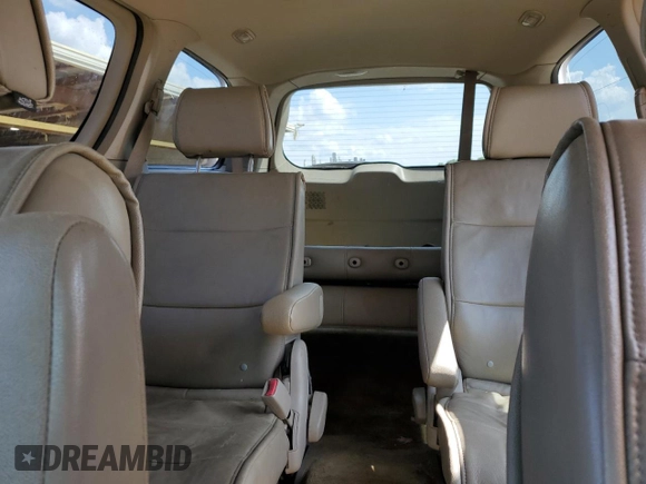 2006 Nissan Quest SL z VIN 5N1BV28U26N124033, wystawiony jako Copart lot #55348325 z przebiegiem 246 409 mil mil oraz Szkoda całkowita • Salvage title. Historia ofert i sprzedaży dostępna na DreamBid. Obrazek 10.