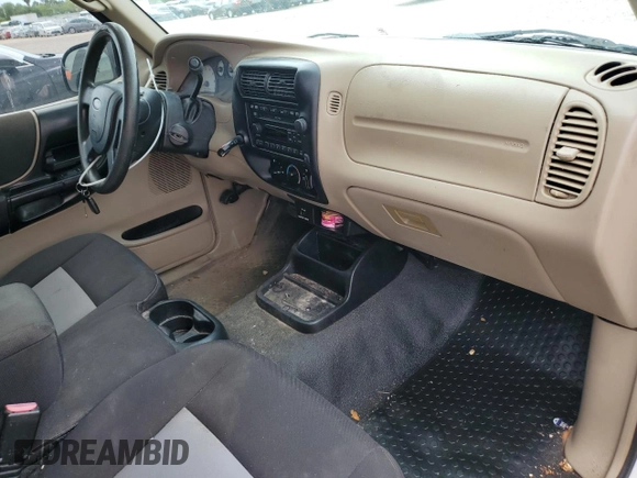 2005 Ford Ranger XLT with VIN 1FTYR44E85PA26625, listed as a Copart auction lot 53986225 with 125,897 mi miles and Clean Title. Bid and sale history available at DreamBid. Image 8.
