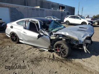 2015 Mercedes-Benz C-Class C 63 AMG with VIN WDDGJ7HB7FG370006, listed as a Copart auction lot 79349074 with 0 mi miles and Salvage Title. Bid and sale history available at carsss.com. Image 4.