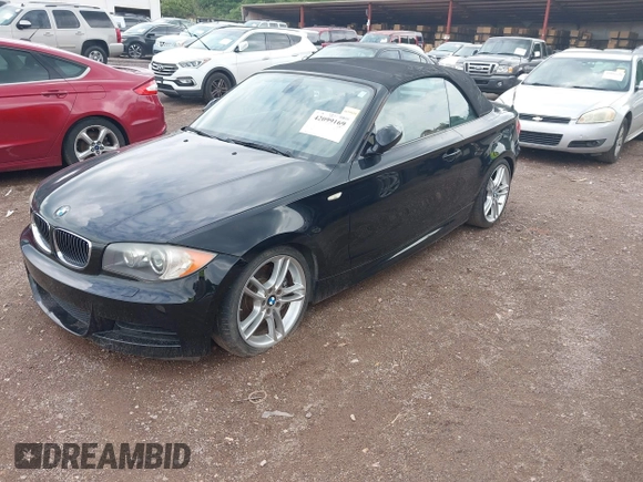 2009 BMW 1 Series 135i with VIN WBAUN93569VK40701, listed as a IAAI auction lot 42099169 with 115,997 mi miles and . Bid and sale history available at DreamBid. Image 2.