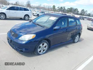 2003 Toyota Matrix Std with VIN 2T1KR32E33C079165, listed as a IAAI auction lot 39018444 with 0 mi miles. Bid and sale history available at carsss.com. Image 2.