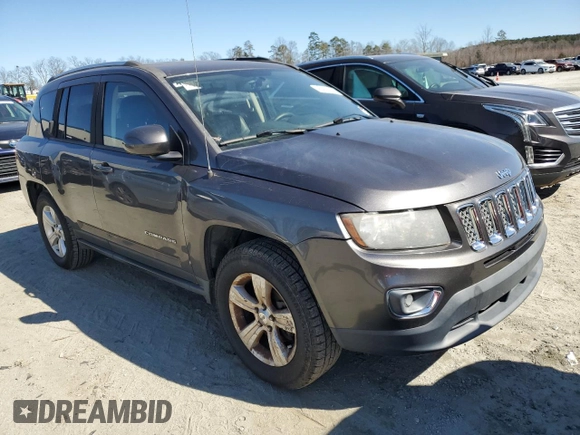 2015 Jeep Compass High Altitude Edition with VIN 1C4NJCEA2FD297487, listed as a Copart auction lot 46445255 with 124,986 mi miles and Clean Title. Bid and sale history available at carsss.com. Image 4.
