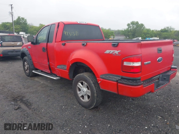2005 Ford F-150 STX with VIN 1FTRF04W75KD79837, listed as a IAAI auction lot 42315181 with 145,061 mi miles and . Bid and sale history available at DreamBid. Image 3.