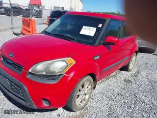 2013 Kia Soul with VIN KNDJT2A51D7624453, listed as a IAAI auction lot 42083812 with 188,288 mi miles. Bid and sale history available at carsss.com. Image 2.