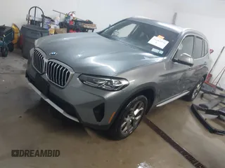 2023 BMW X3 xDrive30i with VIN 5UX53DP05P9R31110, listed as a IAAI auction lot 41663374 with 21,248 mi miles and . Bid and sale history available at DreamBid. Image 18.