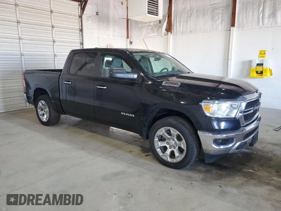 2020 Ram 1500 Big Horn with VIN 1C6SRFFM0LN248372, listed as a Copart auction lot 55681905 with 30,233 mi miles and Salvage Title. Bid and sale history available at carsss.com. Image 4.