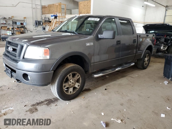 2007 Ford F-150 XLT with VIN 1FTPW04547KC22137, listed as a Copart auction lot 60073615 with 182,009 mi miles and Clean title. Bid and sale history available at DreamBid. Image 1.
