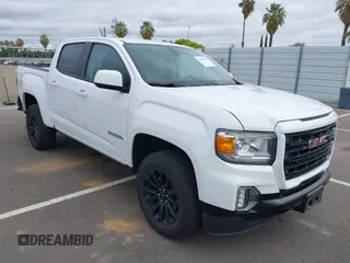 2022 GMC Canyon 2WD Elevation with VIN 1GTG5CEN6N1287500, listed as a IAAI auction lot 41980214 with 13,337 mi miles. Bid and sale history available at carsss.com. Image 1.