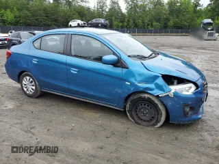 2019 Mitsubishi Mirage ES с VIN ML32F3FJ1KHF14619, выставлен на аукционе Copart как лот 58994695 с пробегом 47 429 миль миль и Списание • Salvage title. История ставок и продаж доступна на DreamBid. Изображение 4.