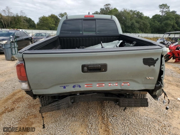 2022 Toyota Tacoma 2WD SR with VIN 3TYRZ5CN0NT023840, listed as a Copart auction lot 80679434 with 17,014 mi miles and Non Repairable. Bid and sale history available at carsss.com. Image 6.