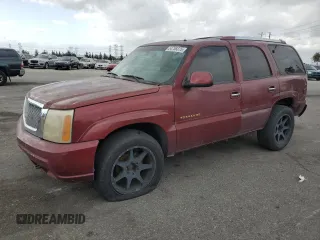 2002 Cadillac Escalade with VIN 1GYEK63N12R222520, listed as a Copart auction lot 54758375 with 243,265 mi miles and Salvage title. Bid and sale history available at DreamBid. Image 1.