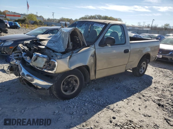 2002 Ford F-150 XL with VIN 1FTRX17L82NB58651, listed as a Copart auction lot 83628134 with Not provided miles and Salvage title. Bid and sale history available at DreamBid. Image 1.