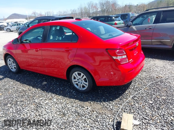 2017 Chevrolet Sonic LS with VIN 1G1JB5SH3H4163902, listed as a IAAI auction lot 41931795 with 96,366 mi miles and . Bid and sale history available at DreamBid. Image 3.