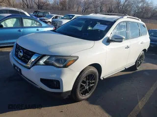 2019 Nissan Pathfinder SV with VIN 5N1DR2MM1KC590948, listed as a IAAI auction lot 41434332 with 96,352 mi miles and . Bid and sale history available at DreamBid. Image 19.