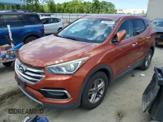 2017 Hyundai Santa Fe 2.4L z VIN 5XYZT3LB4HG419598, wystawiony jako Copart lot #58356045 z przebiegiem 206 528 mil mil oraz Czysty tytuł • Clean title. Historia ofert i sprzedaży dostępna na DreamBid. Obrazek 1.