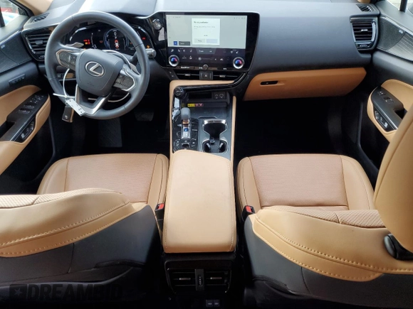 2024 Lexus NX 350h Luxury with VIN JTJHKCEZ6R2035436, listed as a Copart auction lot 53672415 with 10,517 mi miles and Salvage title. Bid and sale history available at DreamBid. Image 8.