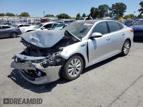 2017 Kia Optima EX with VIN 5XXGU4L33HG135175, listed as a Copart auction lot 65357445 with 54,292 mi miles and Clean title. Bid and sale history available at DreamBid. Image 1.