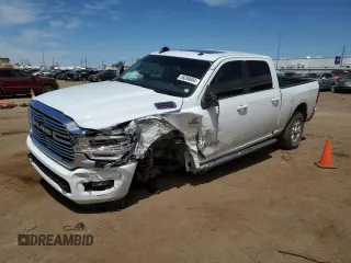 2023 Ram 2500 Laramie with VIN 3C6UR5FL9PG632207, listed as a Copart auction lot 56260654 with 31,302 mi miles and Salvage Title. Bid and sale history available at carsss.com. Image 1.