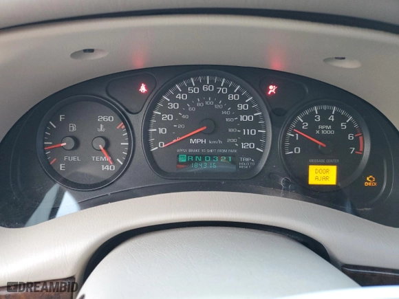 2001 Chevrolet Impala LS with VIN 2G1WH55K019238067, listed as a Copart auction lot 43937455 with 184,316 mi miles and Clean Title. Bid and sale history available at carsss.com. Image 9.