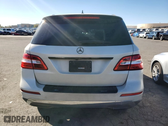 2015 Mercedes-Benz M ML 350 with VIN 4JGDA5JB1FA601587, listed as a Copart auction lot 46361785 with 140,942 mi miles and Salvage Title. Bid and sale history available at carsss.com. Image 6.