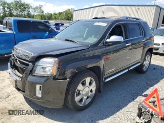 2015 GMC Terrain Denali z VIN 2GKFLZE34F6176403, wystawiony jako Copart lot #57821395 z przebiegiem 75 069 mil mil oraz Szkoda całkowita • Salvage title. Historia ofert i sprzedaży dostępna na DreamBid. Obrazek 1.