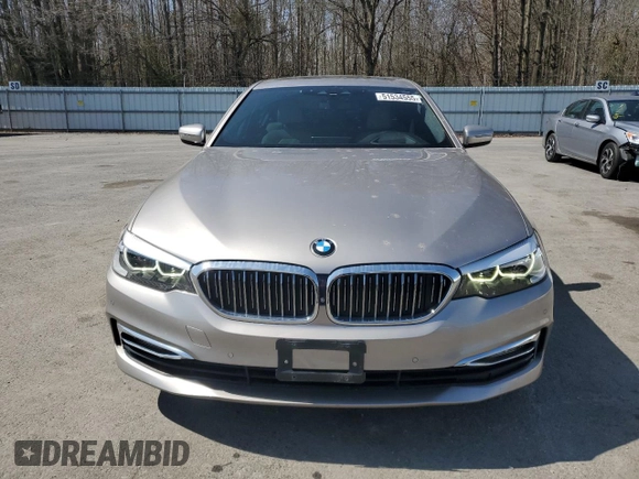 2017 BMW 5 Series 530i with VIN WBAJA5C36HG456508, listed as a Copart auction lot 51534555 with Not Provided miles and Salvage Title. Bid and sale history available at DreamBid. Image 5.