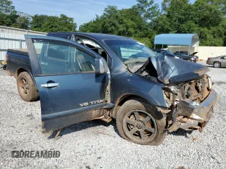 2013 Nissan Titan S with VIN 1N6AA0EC3DN313084, listed as a Copart auction lot 65667714 with 227,922 mi miles and Salvage Title. Bid and sale history available at DreamBid. Image 4.