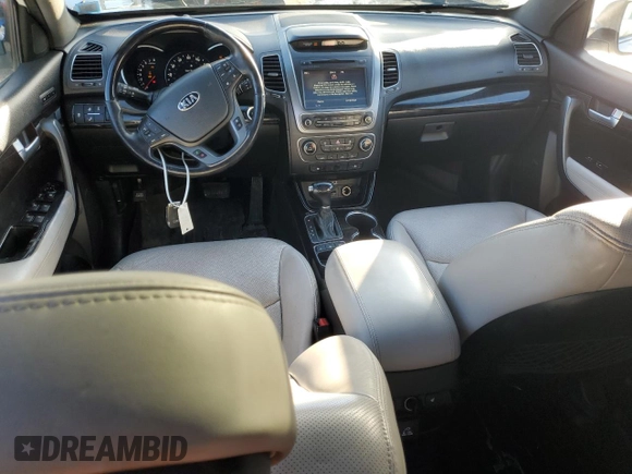 2014 Kia Sorento SX with VIN 5XYKWDA78EG485032, listed as a Copart auction lot 44433945 with 133,899 mi miles and Salvage title. Bid and sale history available at DreamBid. Image 8.