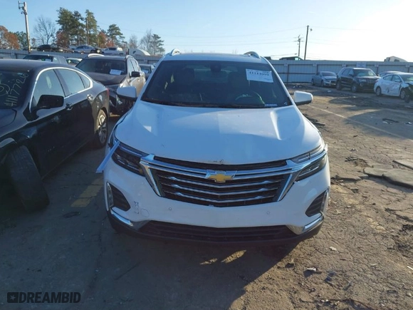 2024 Chevrolet Equinox Premier with VIN 3GNAXNEG4RL287546, listed as a IAAI auction lot 41114099 with 4,274 mi miles. Bid and sale history available at carsss.com. Image 12.