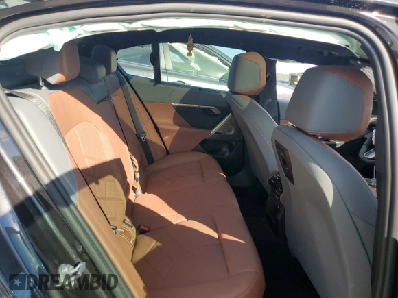 2024 BMW i5 eDrive40 with VIN WBY33FK04RCR49355, listed as a Copart auction lot 55828475 with Not Provided miles and Salvage Title. Bid and sale history available at DreamBid. Image 10.